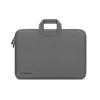 Wozinsky WNT-17G funda de neopreno para portátil de 17,3 inch con asa retráctil - gris