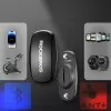 Rockbros HRM812 banda pectoral de frecuencia cardíaca Bluetooth ANT+ IP67 negra