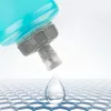 Rockbros Soft Flask 500 ml azul claro - botella de agua plegable para running y deporte al aire libre