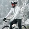 ROCKBROS TLWT001 ROAD TO SKY Sudadera térmica cortavientos aislante para ciclismo L - Blanco