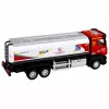 LEAN TOYS Camión cisterna Metal Propulsión Luces Sonidos Rojo y Blanco 1:40