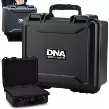 Maletín de transporte para DNA CASE IP 42x35, robusto, IP67 impermeable, negro