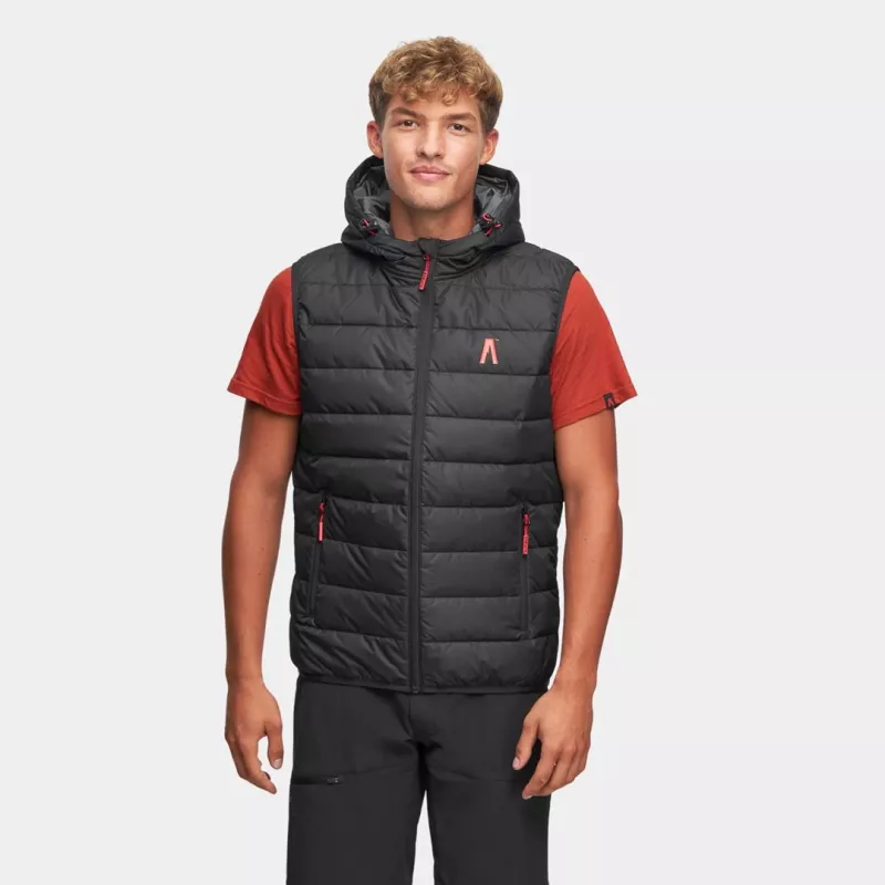 Alpinus Athos Chaleco hombre negro talla S
