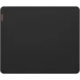 KRUX Space XL Alfombrilla gaming – tapete de escritorio de tela microtejida, 900x400x3 mm, base de goma antideslizante, negra