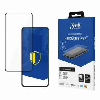 3MK Samsung Galaxy S22 Negro - Protector de pantalla HardGlass Max