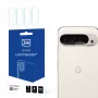 3mk Protección de objetivo para Google Pixel 9 Pro XL - Protección de cámara de vidrio templado, dureza 9H, recubrimiento oleófobo, instalación sin burbujas