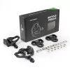 RockBros LP-R Calas para zapatillas de carretera compatibles con LOOK KEO - Negras, 6° de flotación, compuesto de nailon, con material de montaje