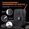 ROCKBROS AS-150 Bolsa de sillín multifunción impermeable con portabotellas - Negra