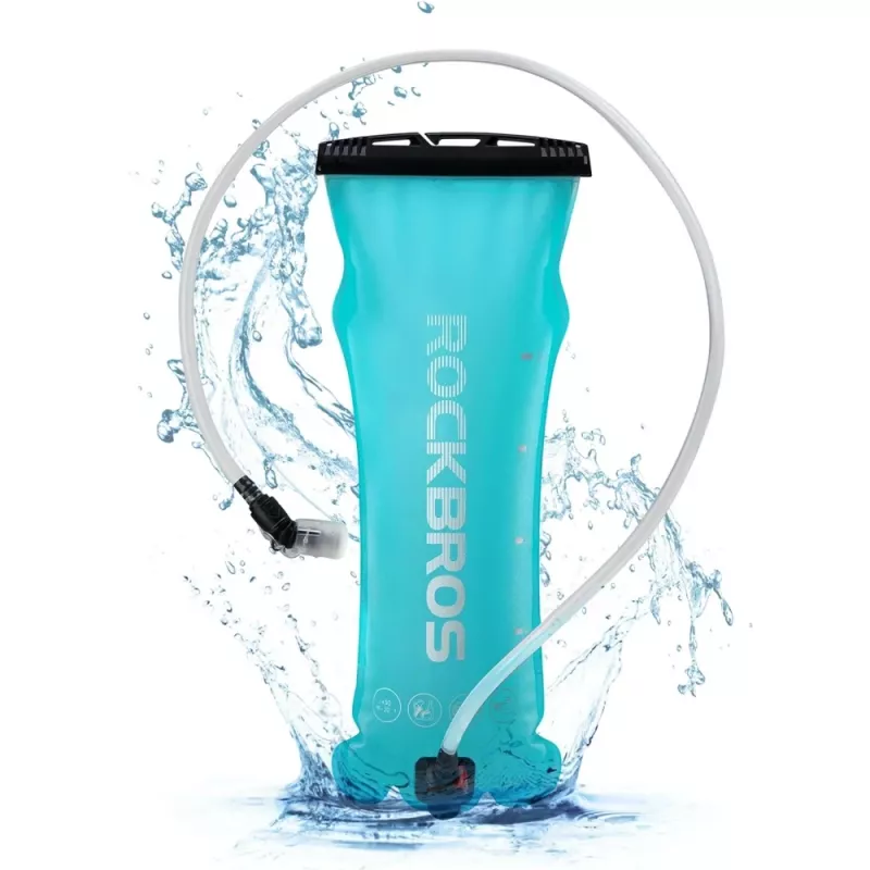 ROCKBROS Bolsa de agua Vejiga de hidratación deportiva 2L - Azul