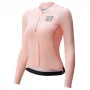 ROCKBROS ROAD TO SKY Maillot de manga larga para mujer Rosa Talla M