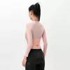 ROCKBROS ROAD TO SKY Maillot de manga larga para mujer Rosa Talla M