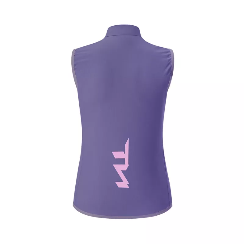 ROCKBROS Mujer Chaleco de ciclismo cortavientos MJ008 TVI Morado Talla L