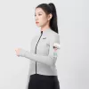 Rockbros YDWT006 TVI Mujer Chaqueta de ciclismo de invierno otoño/invierno L - Blanco-Gris