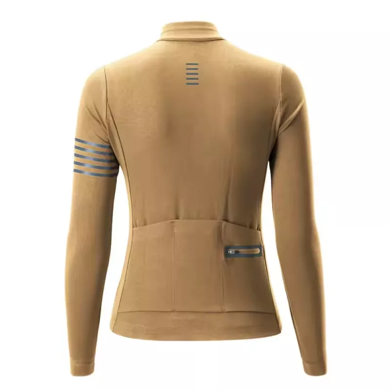 ROCKBROS Mujer Maillot térmico de ciclismo manga larga YPW065 TVI Amarillo Talla L