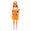 LEAN TOYS Anlily Muñeca cajera vendedora caja registradora set de juego de alimentos