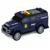 LEAN TOYS SWAT unidad especial coche de policía escala 1:32 con luces, sonidos y acción de retroceso - Azul marino