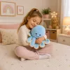 LEAN TOYS Peluche pulpo con tentáculos elásticos Azul 50 cm