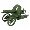 LEAN TOYS Set militar soldados tanque vehículo rifle 13 piezas