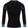 Alpinus Tactical Sudadera térmica base layer de mujer negro-azul GT43210 talla S