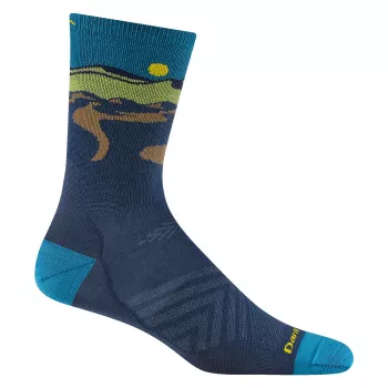 Darn Tough Ridge Runner Micro Crew calcetines de running ultraligeros - medianoche