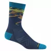 Darn Tough Ridge Runner Micro Crew calcetines de running ultraligeros - medianoche