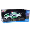 LEAN TOYS Coche deportivo de policía RC drift con luces LED 1:22