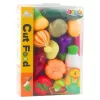 LEAN TOYS Set de cortar verduras con tabla y cuchillo, accesorio educativo para niños