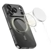 Tech-Protect Magflex Funda trasera MagSafe para Apple iPhone 17 Pro Max, negro brillante (TPU/PC)