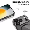Tech-Protect Magflex Funda trasera MagSafe para Apple iPhone 17 Pro Max, negro brillante (TPU/PC)