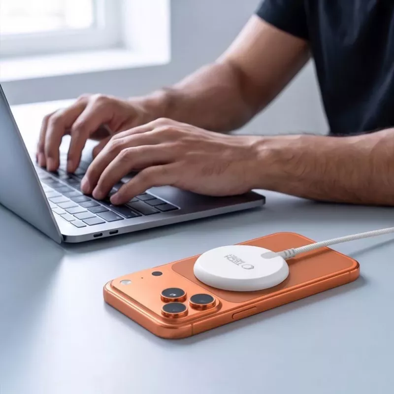 TECH-PROTECT A54 Cargador inalámbrico magnético MagSafe 25W Qi2.2 Blanco
