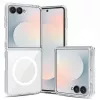 Tech-Protect Flexair Hybrid Funda MagSafe para Samsung Galaxy Z Flip 8 Transparente