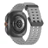 Tech-Protect Iconband Pro Correa de silicona para Samsung Galaxy Watch Ultra 1/2 47mm Gris