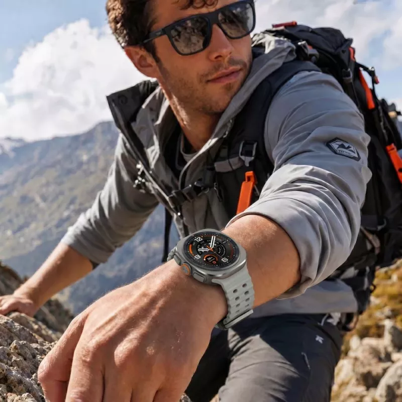 Tech-Protect Iconband Pro Correa de silicona para Samsung Galaxy Watch Ultra 1/2 47mm Gris