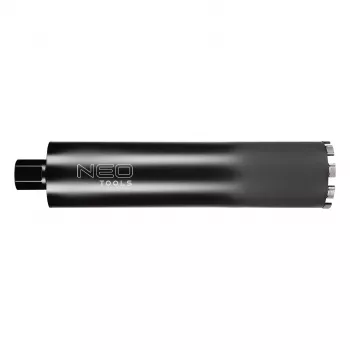 NEO TOOLS Corona de perforación de diamante para taladro de corona 58G540 102 mm x 470 mm, 9 segmentos, M22