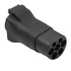 Akyga AK-SC-E29 Adaptador de estación de carga, Type-2 (macho) a toma Schuko, 13 A, 3,5 kW