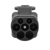 Akyga AK-SC-E29 Adaptador de estación de carga, Type-2 (macho) a toma Schuko, 13 A, 3,5 kW