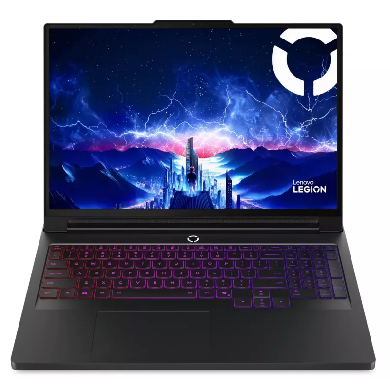 Lenovo Legion Pro 7-16 Portátil gaming 16 inch WQXGA OLED 240Hz Intel Core Ultra 9 275HX 64GB RAM 3TB SSD Sin SO RTX 5090 negro