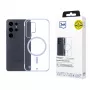 3MK Just20g MagCase para Samsung Galaxy S26 Ultra - Funda trasera MagSafe transparente