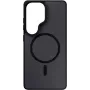 3MK Smoke MagCase para Samsung Galaxy S26 Ultra - Negro translúcido mate, MagSafe, protección antichoque Absorber175™