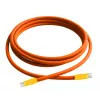 Cable USB-C a USB-C Newell 100W, 2m, silicona, naranja-amarillo