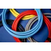 Cable USB-C a USB-C Newell 100W, 2m, silicona, naranja-amarillo