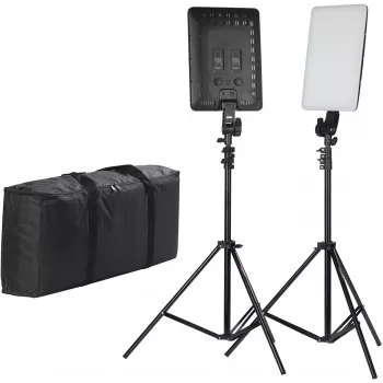 Quadralite Thea 450 kit de luz LED de estudio