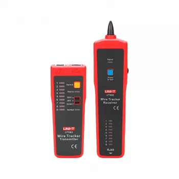 UNI-T UT682 localizador de cables y comprobador de cables de red con soporte RJ45/RJ11