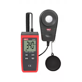 UNI-T UT383S luxómetro digital con MAX/MIN/AVG, retroiluminación, apagado automático