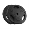 REBEL ACTIVE set de pesos de betún 2x15 kg, orificio de 31 mm, asas Tri-Grip