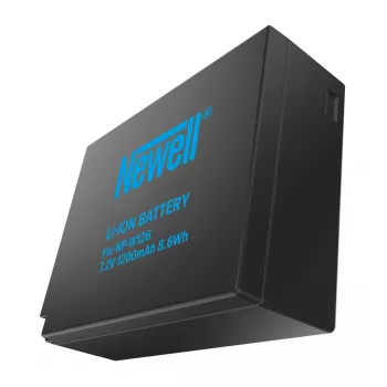 Newell NP-W126 Batería de repuesto para Fujifilm (7,2V, 1260mAh, Li-Ion)