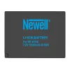 Newell NP-W126 Batería de repuesto para Fujifilm (7,2V, 1260mAh, Li-Ion)