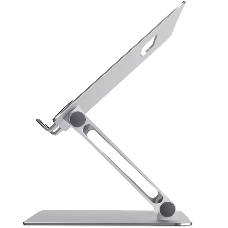 Camrock AP-2D Soporte para portátil, 11–15,6 inch, altura y inclinación ajustables, plegable, aluminio (CR4280)