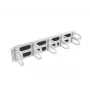 Lanberg Organizador de cables horizontal 19
