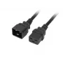 ARMAC KB-EX/C19/15/BK Cable de alimentación IEC C19 a C20 1,5m VDE negro